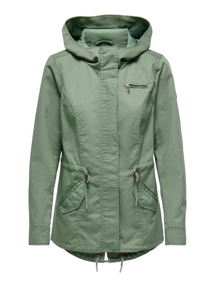 

Пуховик ONLY Jacke, цвет hedge green