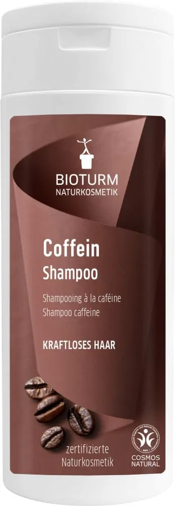 Кофеиновый шампунь BIOTURM Caffeine Shampoo, 2 x 200 мл Bioturm