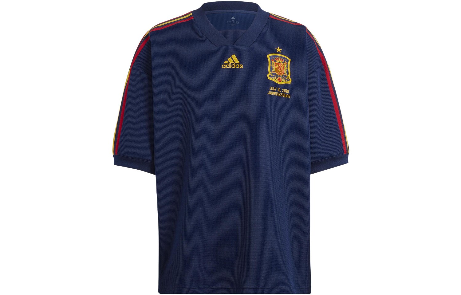 

Футбольная майка мужская синяя Adidas, синий
