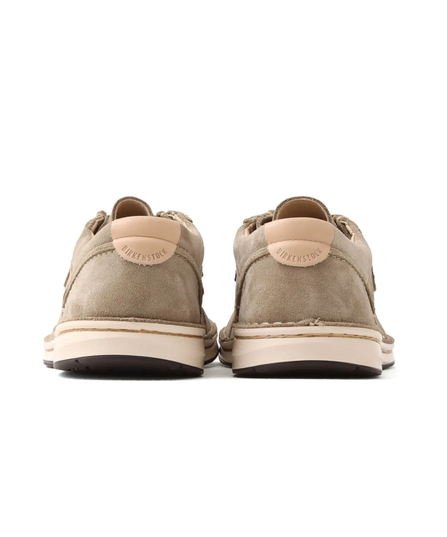 Мужские мокасины из замши Birkenstock Pasadena бежевые — фото 4