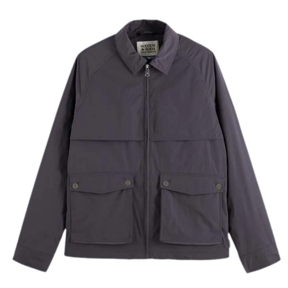 

Куртка Scotch & Soda 179965 Windbreaker, серый