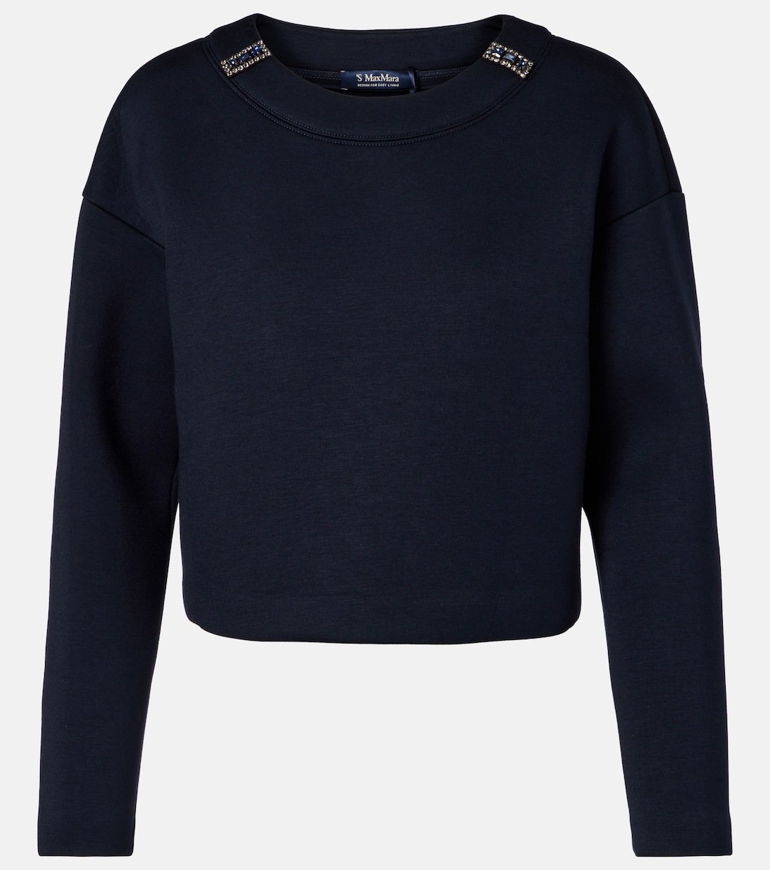 

Джерси свитер с декоративными элементами S Max Mara, Classic Dark