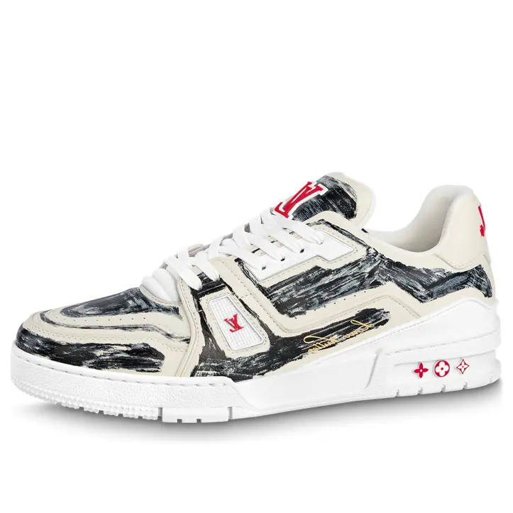 

Кроссовки LOUIS VUITTON LV Trainers 'Grey White Red'