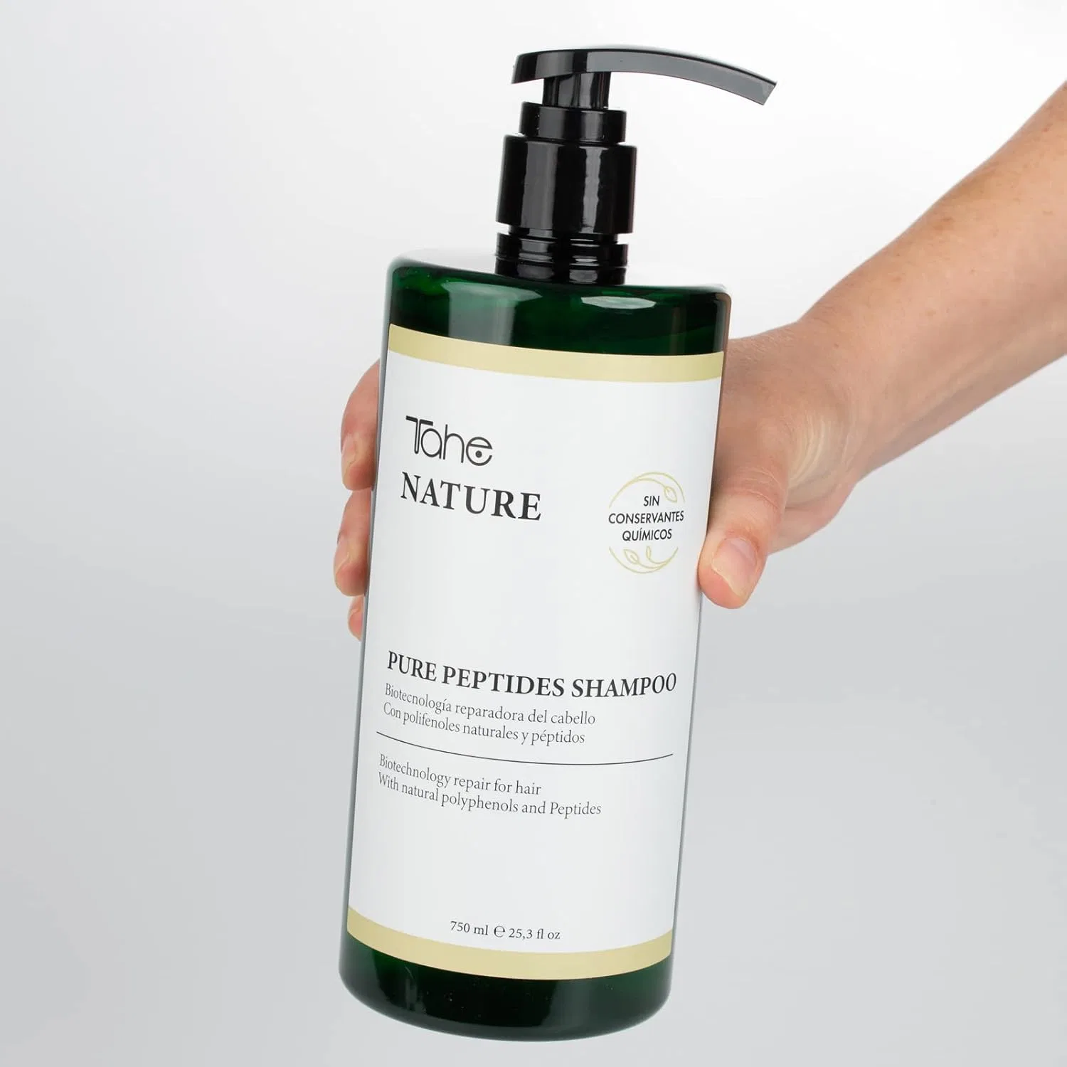 Шампунь без сульфатов с пептидами «Nature Pure Peptides» от Tahe, 750 мл Tahe — фото 3