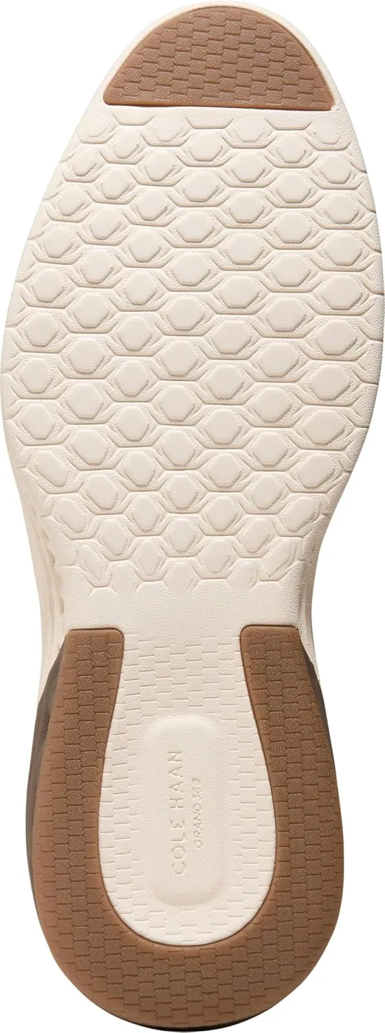 Мужские туфли Cole Haan Grand Hurrion Stitchlite с крыльями, золотистый/слоновая кость