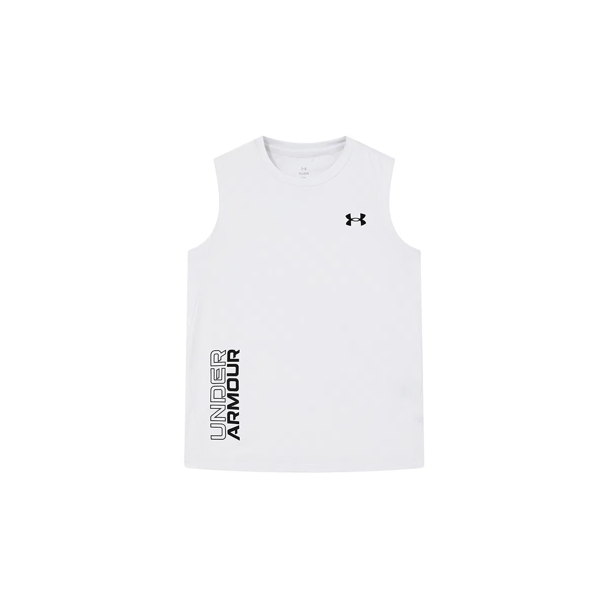 Майка Under Armour для подростков, лаймово-зеленая — фото 3