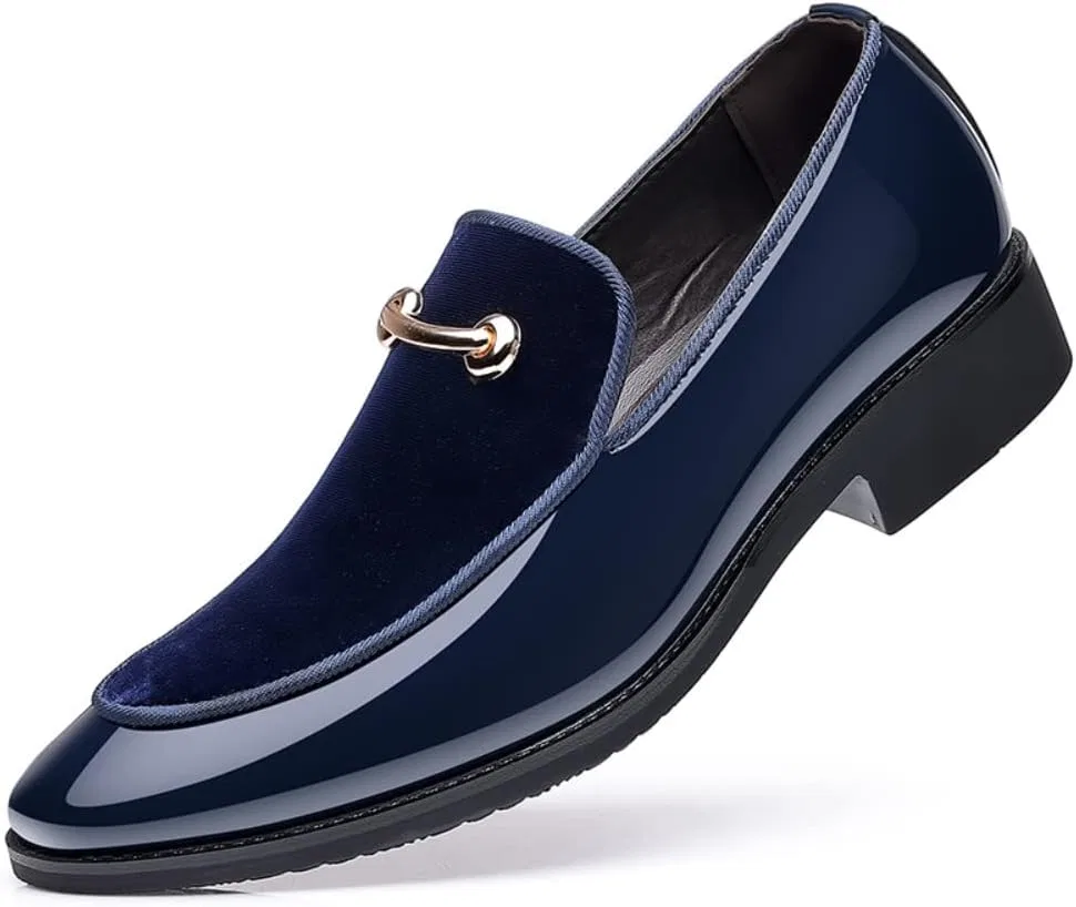 Лоферы мужские, кожаные, Velvet Blue Zentavi