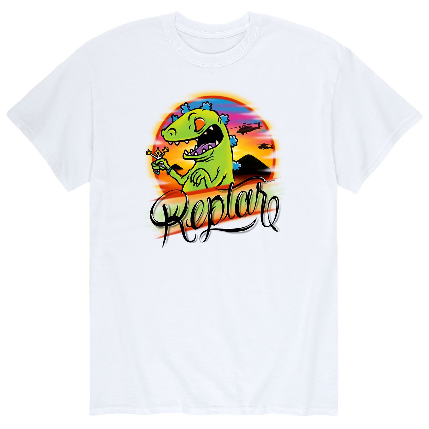 

Мужская футболка Rugrats Tropical Reptar Licensed Character