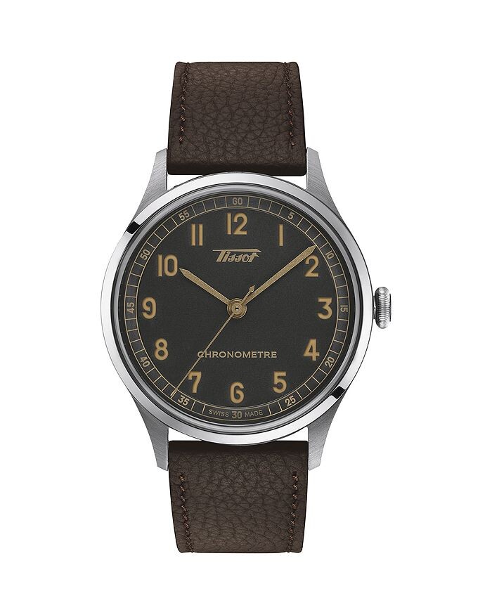 

Часы Tissot с телеметром, 39 мм, черный