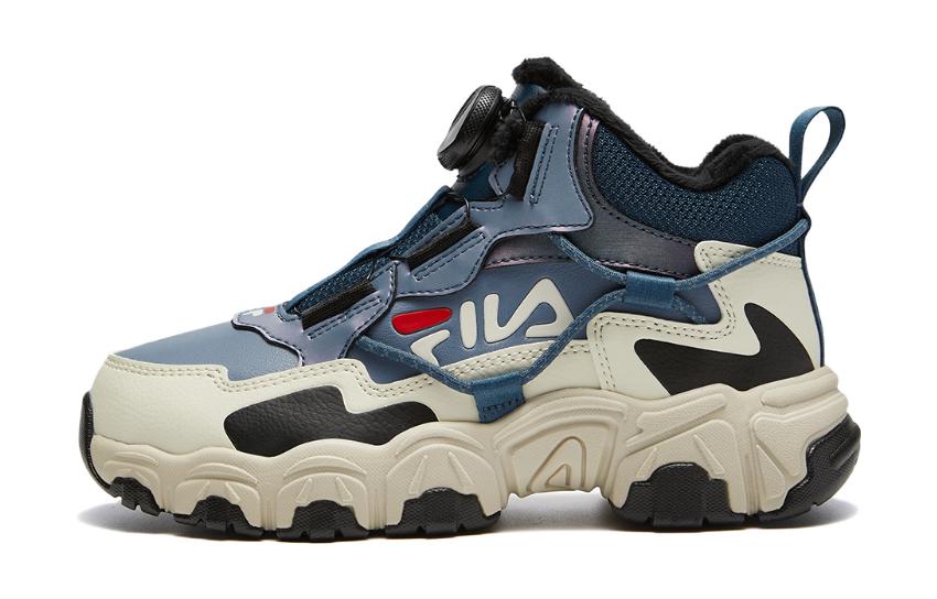 

FILA KIDS Fluid Boots Low top детские повседневные кроссовки синие детские
