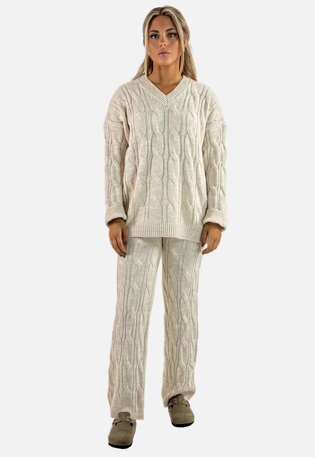 

Брюки SET - Jumper Elara, бежевый