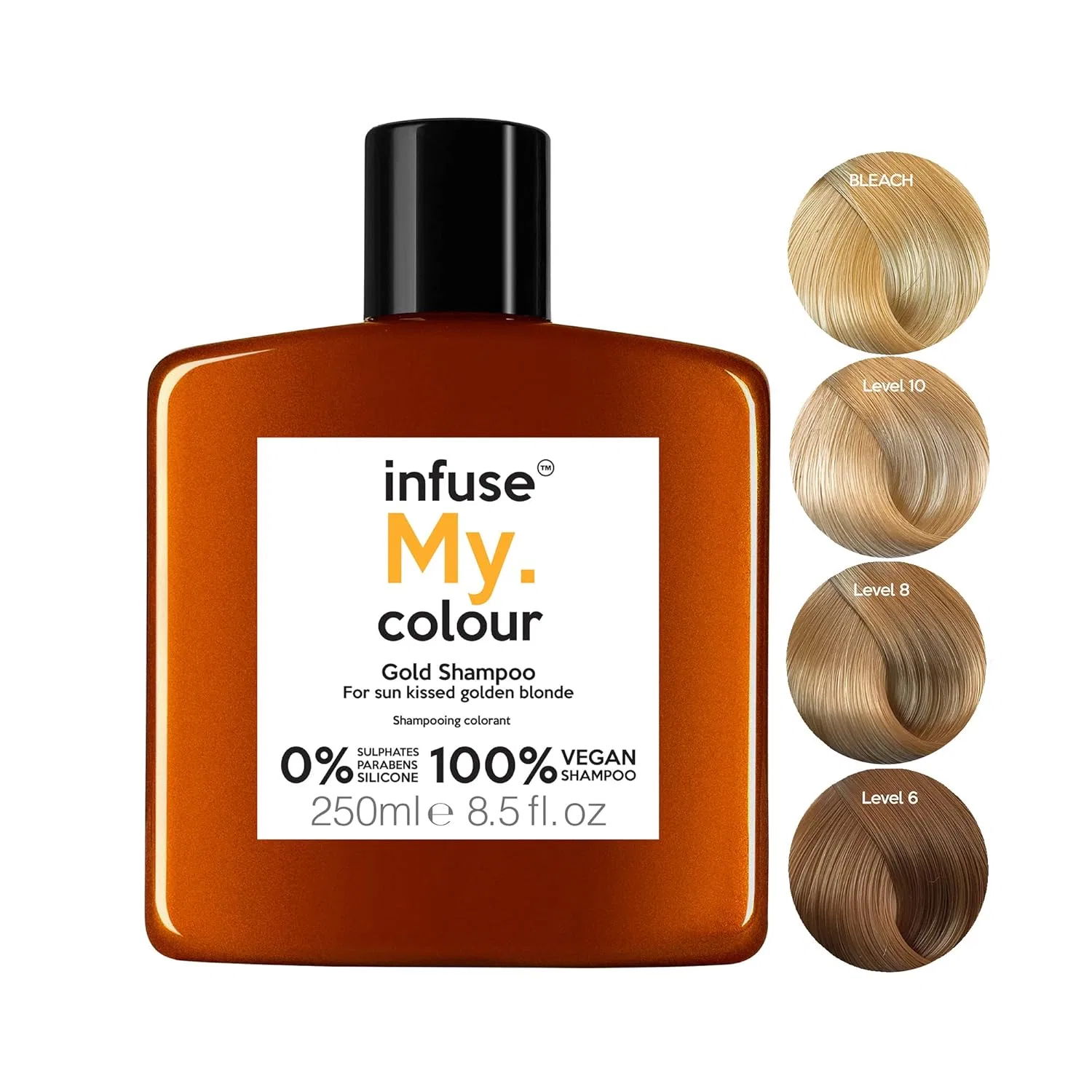 Шампунь My.Haircare Infuse My.Colour Gold, 250 мл Infuse My. Colour, Gold