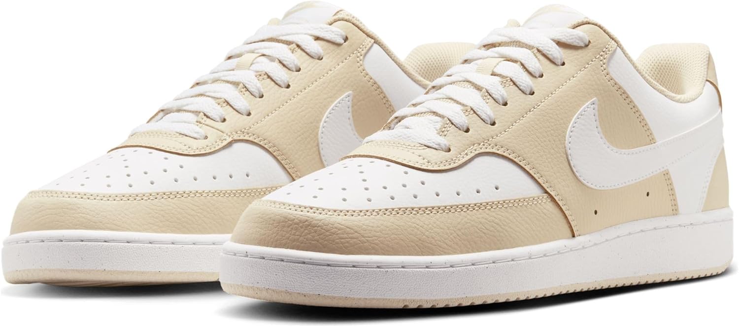 Мужские кроссовки Nike Court Vision Low, белый/хаки — фото 2