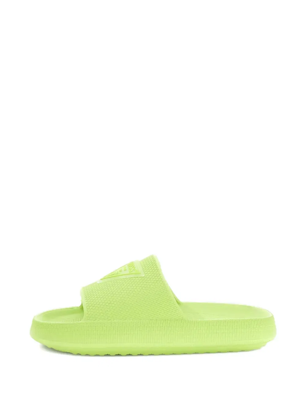 Слайды с подробным описанием логотипа Guess Kids, зеленый — фото 2