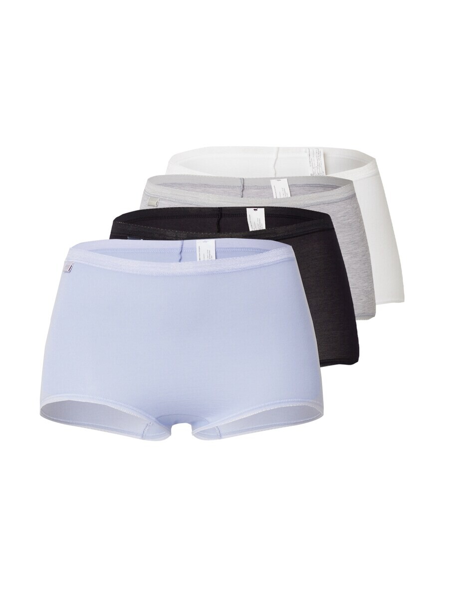 

Трусы SLOGGI Boyshorts, цвет light blue/mottled grey/black/white