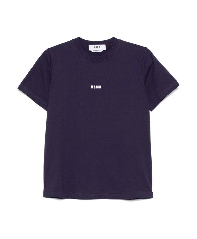 

Футболка с круглым вырезом Msgm, синий