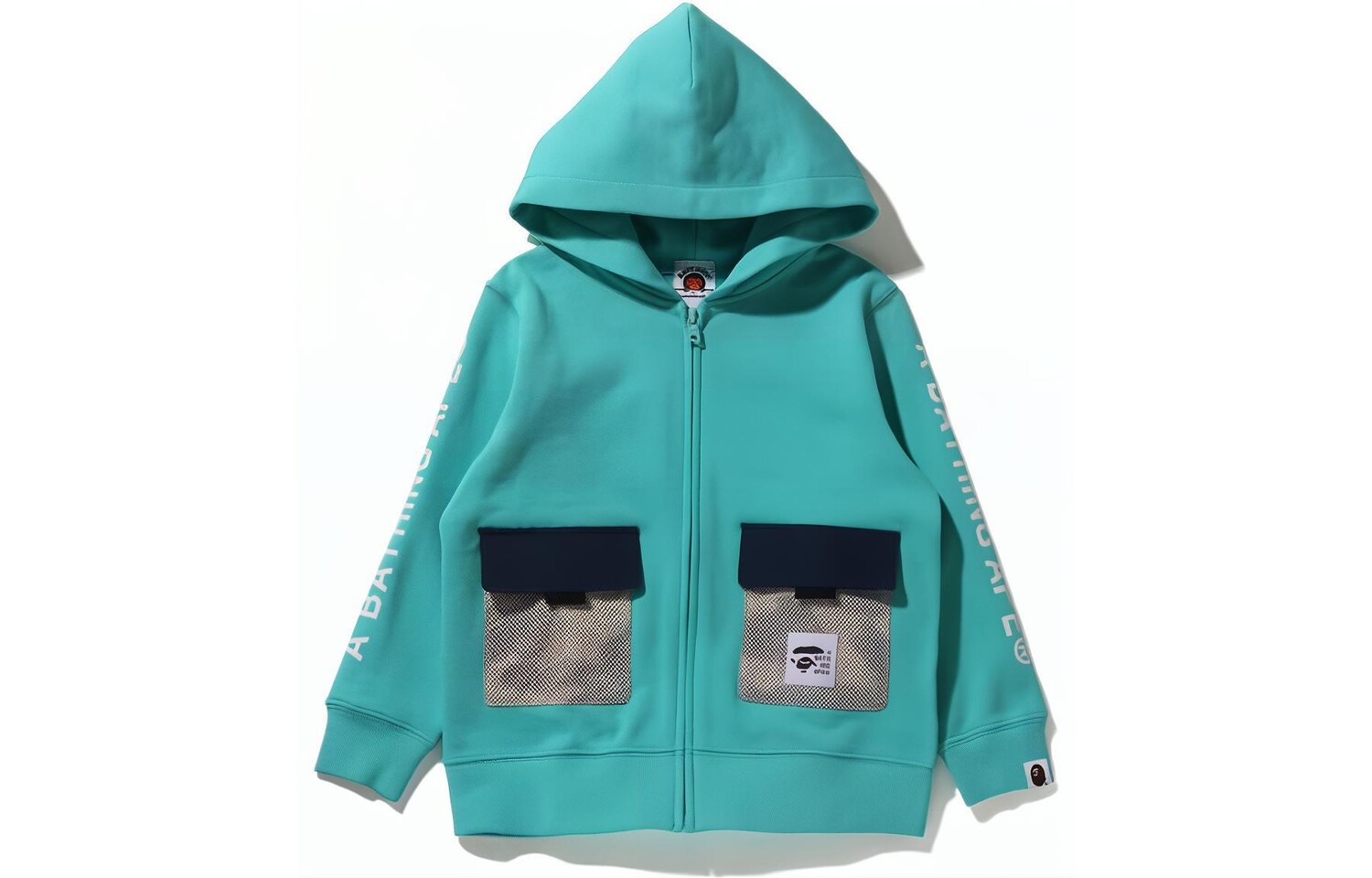 

Детская куртка A Bathing Ape, зеленый