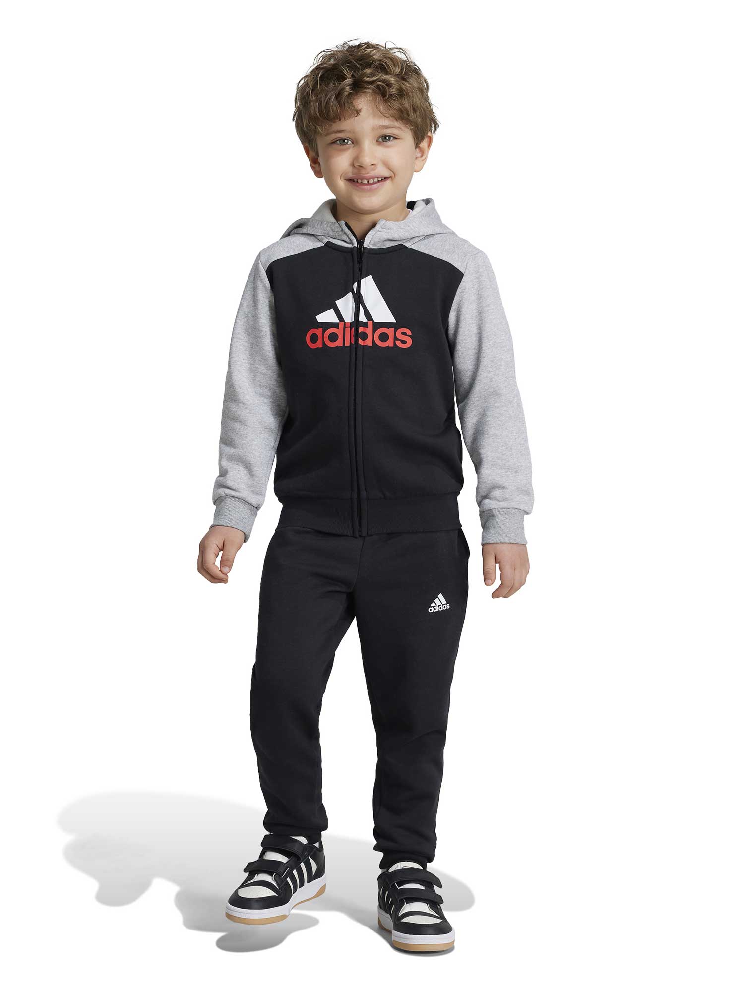 

Спортивный костюм Adidas Sportswear Essentials Big Logo Fleece, серый