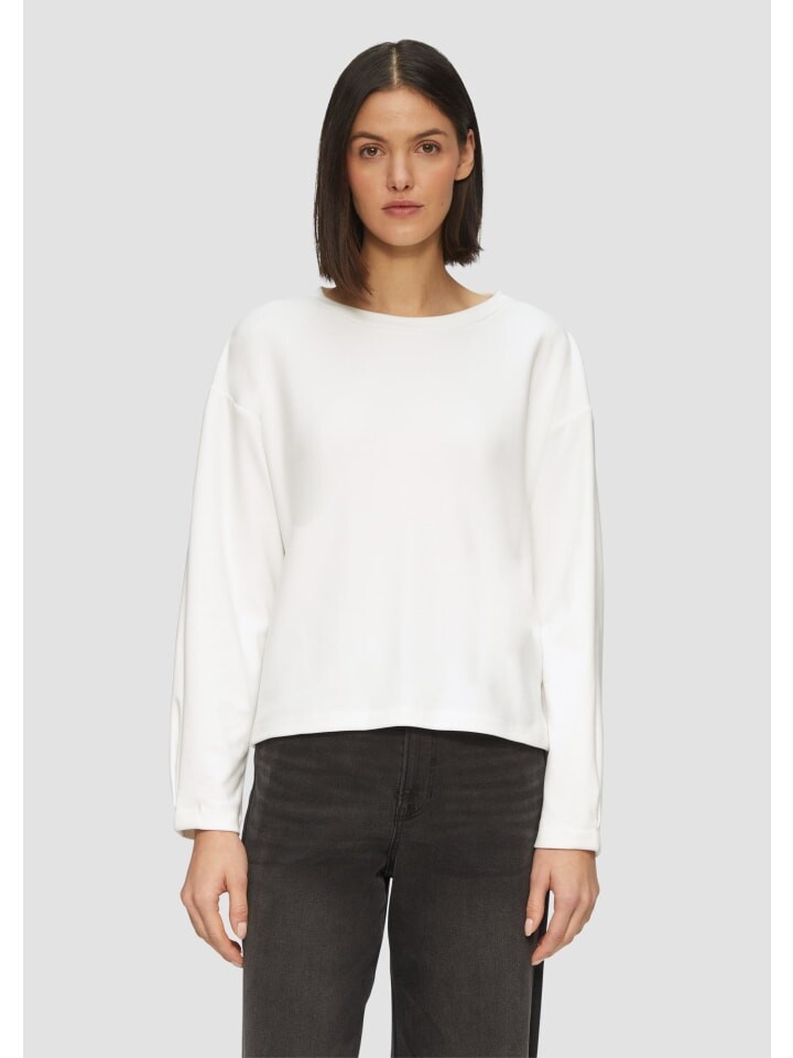 

Толстовка s.Oliver Sweatshirt langarm, кремовый