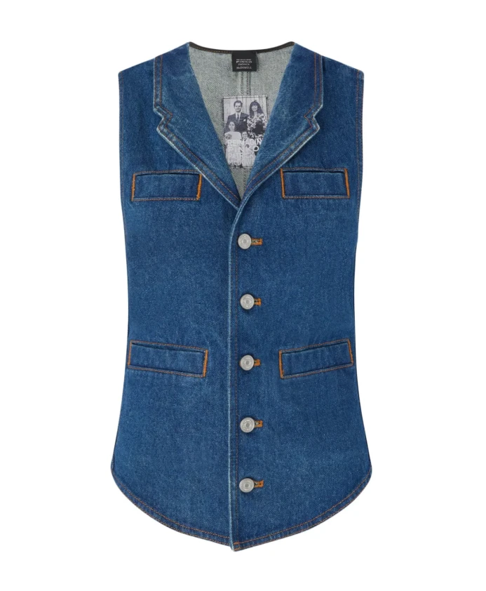 

Жилет галисено Pinko, синий