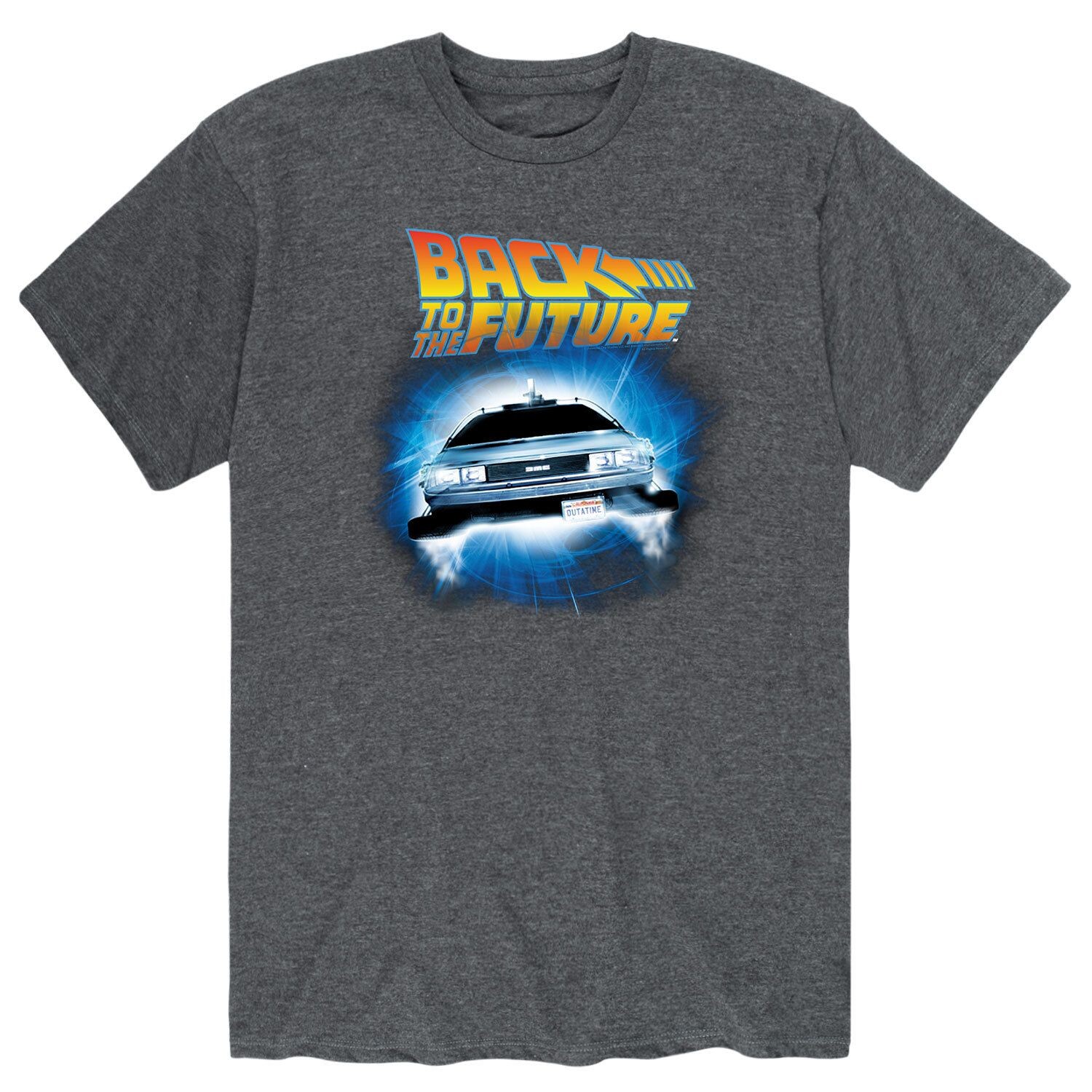 

Мужская футболка «Назад в будущее» Delorean Time Machine Car Licensed Character