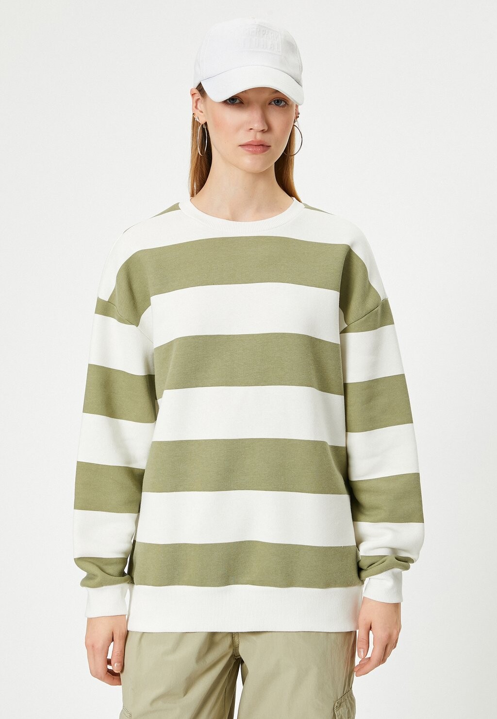 

Толстовка CREW NECK Koton, хаки