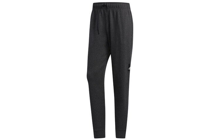 

Трикотажные спортивные штаны мужские металлик черный Adidas, черный