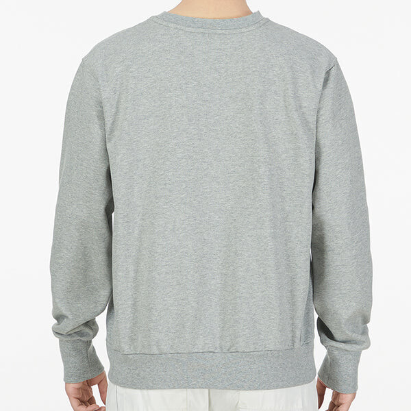 Толстовка Nike Standard Issue Pattern Printing Loose Round Neck Sports Gray, серый — фото 4