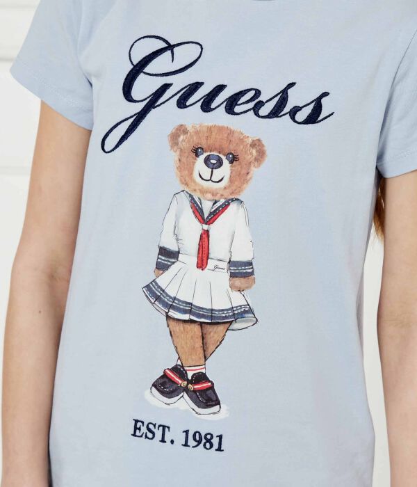 Футболки Regular fit Guess, синий — фото 4