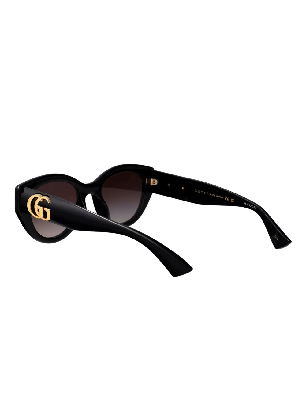 Солнцезащитные очки в оправе «cat-eye» (кошачий глаз) Gucci, черный — фото 4