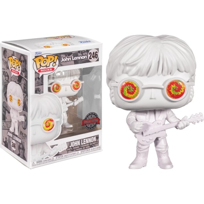 

Funko POP! Скалы, коллекционная фигурка, Джон Леннон, Special Edition, 246