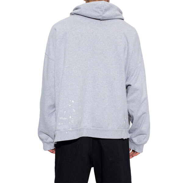 Толстовка 90/10 hoodie wide fit 'grey' Balenciaga, серый — фото 4