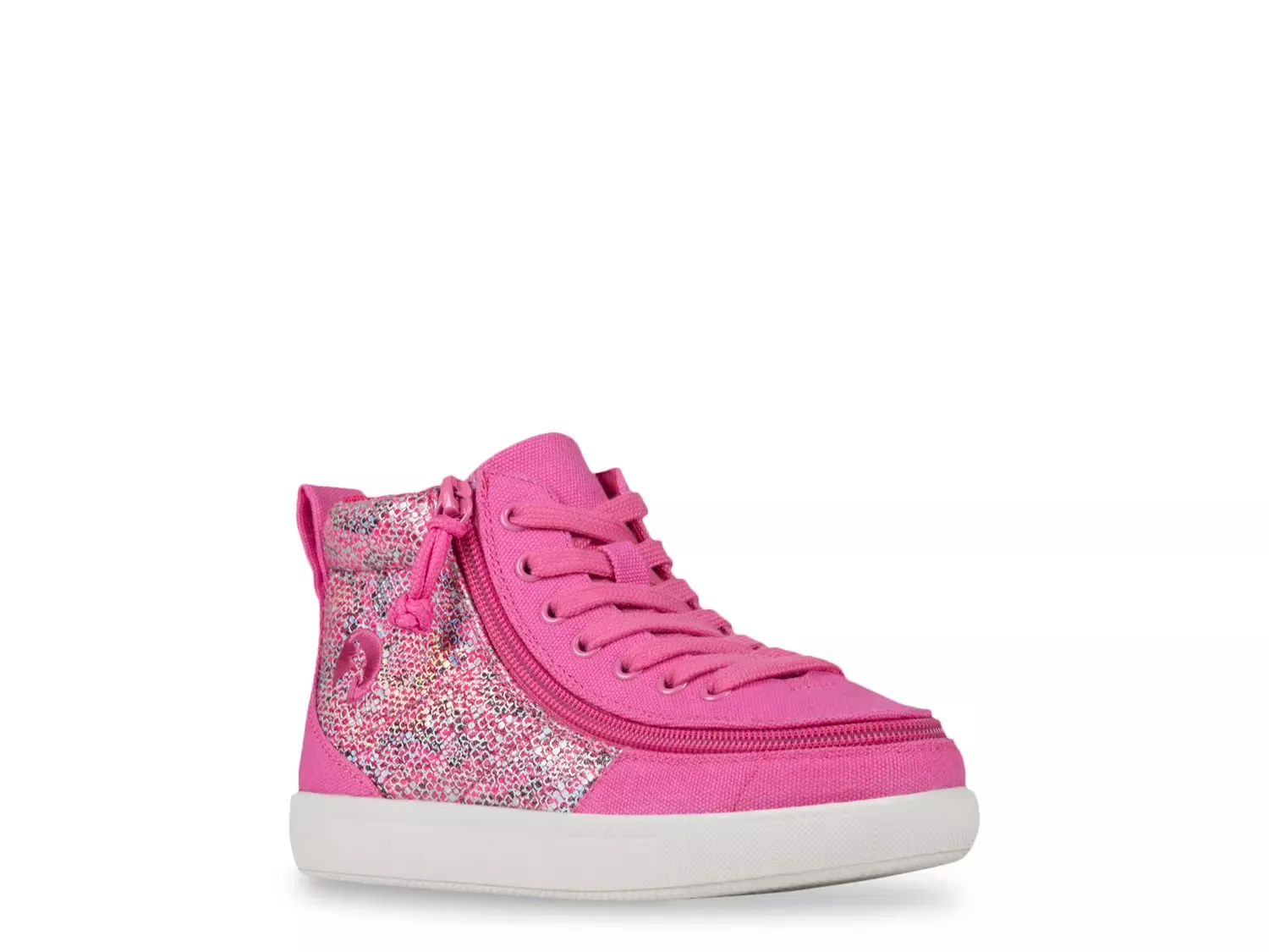 

Кроссовки высокие детские Classic II - для детей Billy Footwear, Fuchsia Snake Print