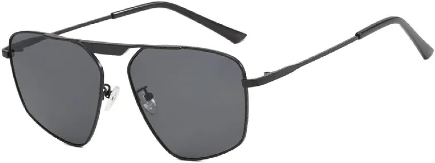 

Солнцезащитные очки с защитой от УФ-излучения UV400 | Металлическая оправа | Для женщин и мужчин | Для занятий спортом на открытом воздухе и вождения DSVIGF, Black Black