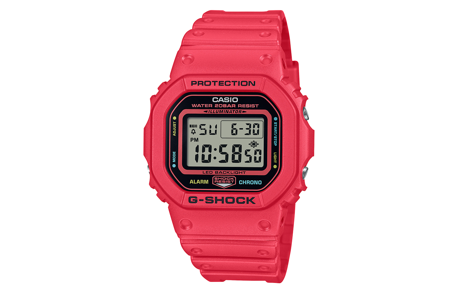 

Унисекс часы G-SQUAD Series серые DW-5600EP-4PR CASIO