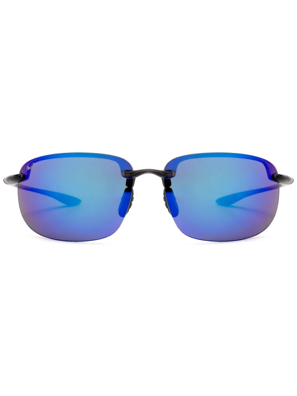 

Солнцезащитные очки в геометричной оправе Maui Jim, серый