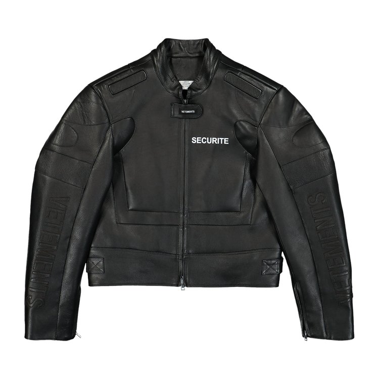 

Куртка Vetements Securite Motorcross Jacket, черный