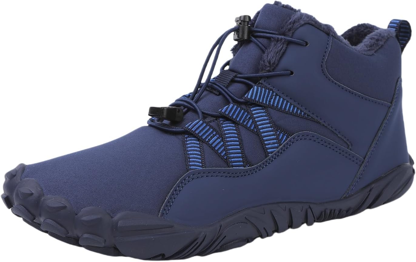 

Снежные ботинки для женщин и мужчин 2025, зимняя обувь Peakfootwear, обувь-босоножки с меховой подкладкой Lghlmcl, синий