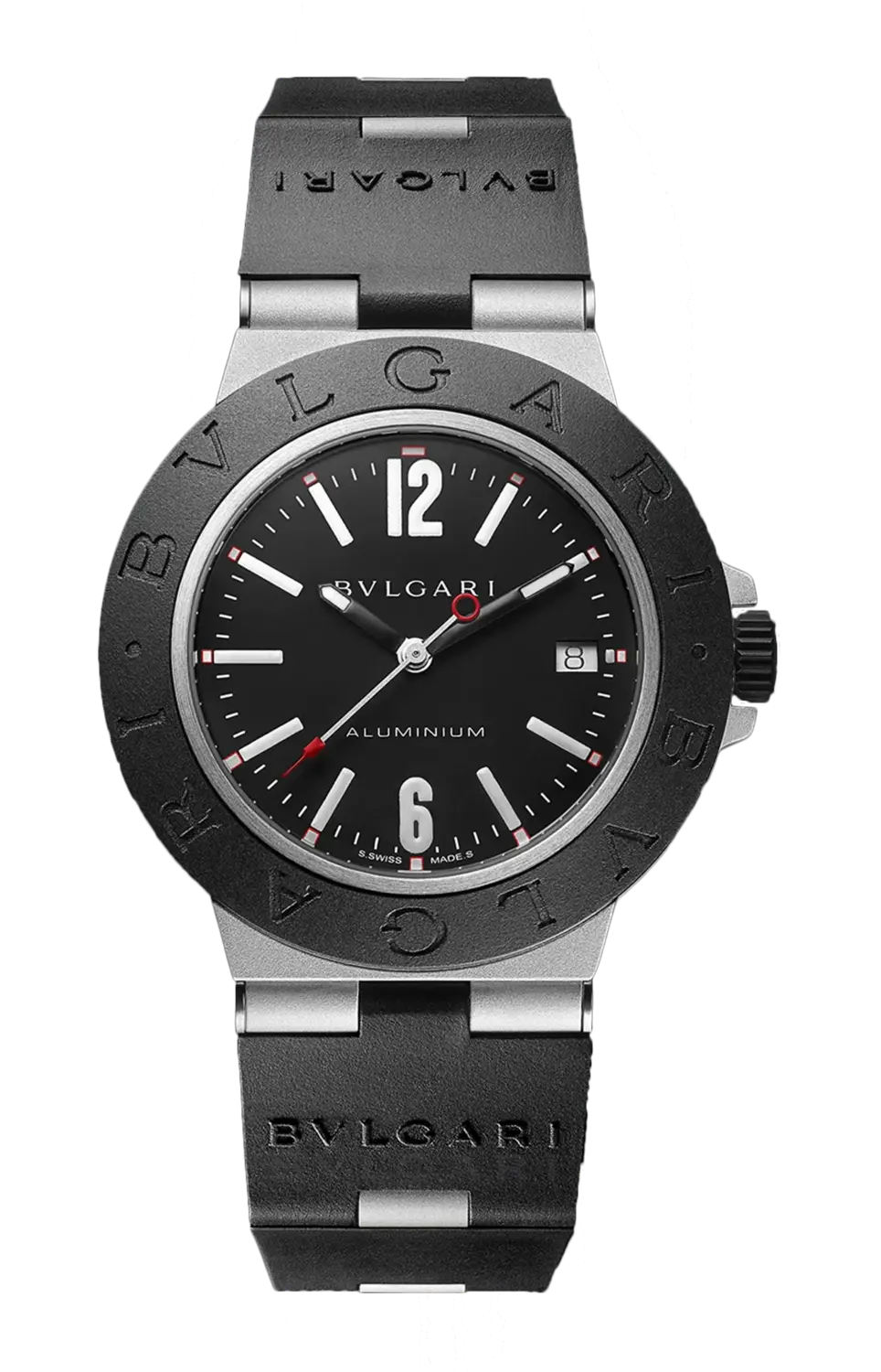 

Часы Bulgari Bvlgari Aluminium из алюминия и титана 40 мм