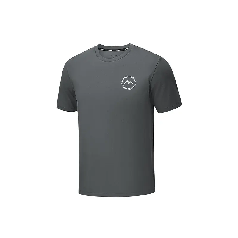 

Футболка GO DRI Quick Dry Unisex Skechers, smoky серый-013p