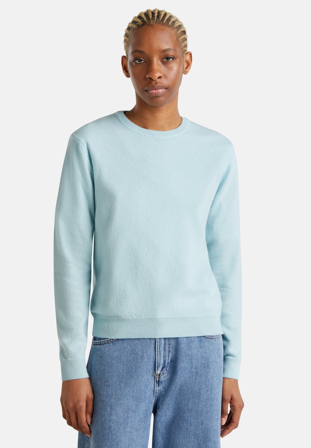 

Джемпер CREW NECK United Colors of Benetton, синий