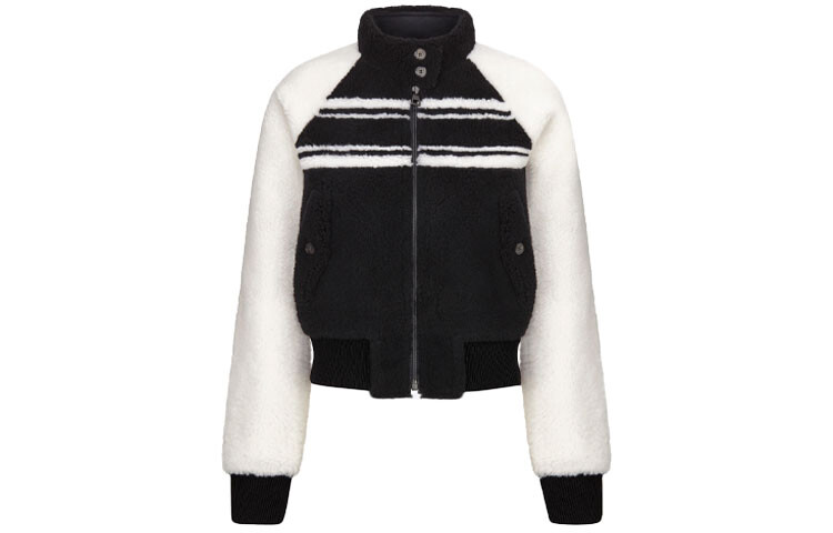 

Ежеквартальные новинки Кожаная куртка женская черный Dior