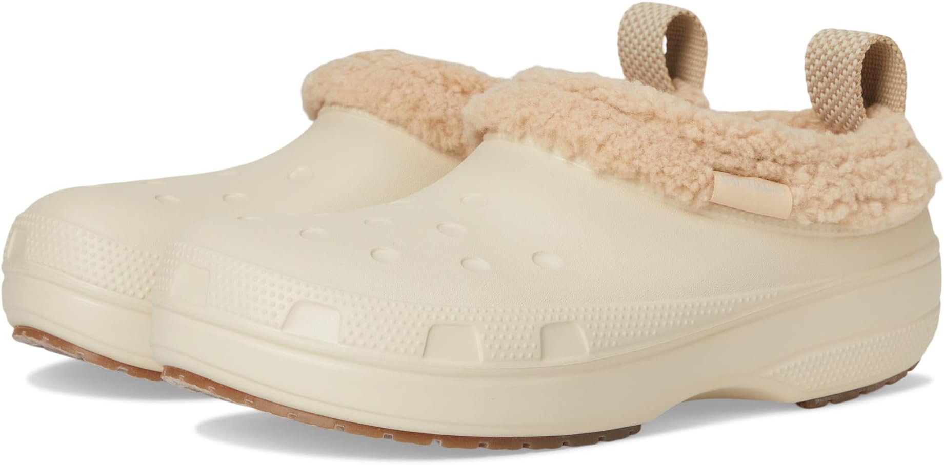 Сабо Crocs Unisex Classic Lined Shorty, Sandstone