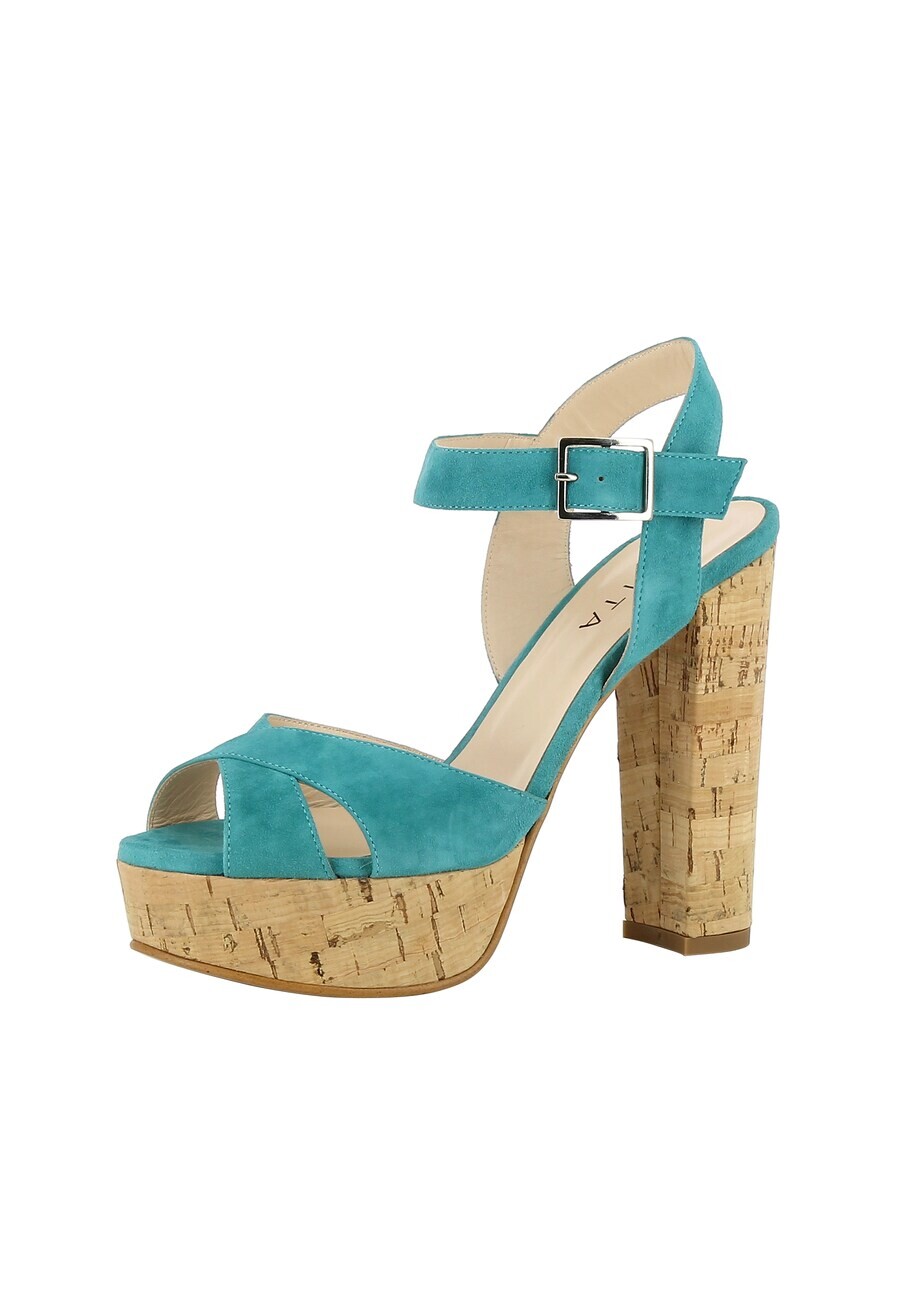 Сандалии EVITA Strap Sandals Lana, бирюзовый