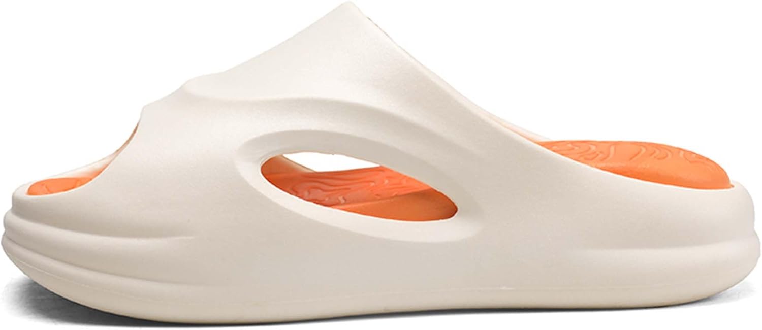 

Мужские и женские легкие домашние и тапочки с прямой подошвой, быстро сохнущие, противоскользящие, с открытым носком, для душа из EVA Generic, Mi Orange