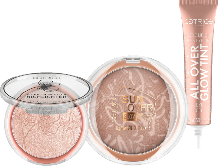 

Хайлайтер Catrice Geschenkset More Than Glow Face Rose Gold 3tlg, 1 St