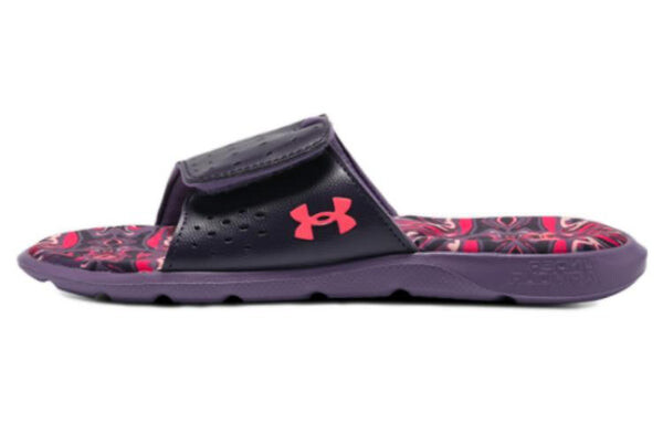 Тапочки ignite pro graphic footbed slides 'tux purple marble' Under Armour, фиолетовый — фото 2
