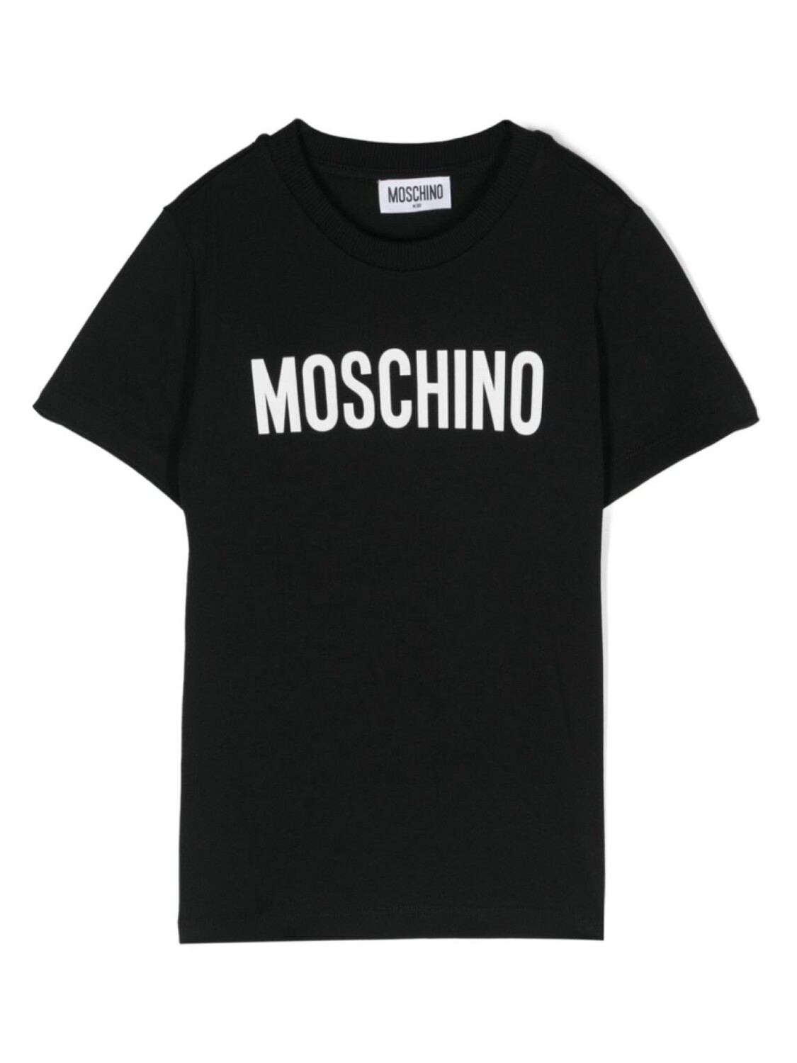 

Moschino Kids футболка с логотипом, черный