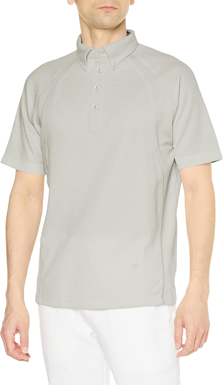 

Футболка-поло BDP-262 Beesbeam, серебристо-серый