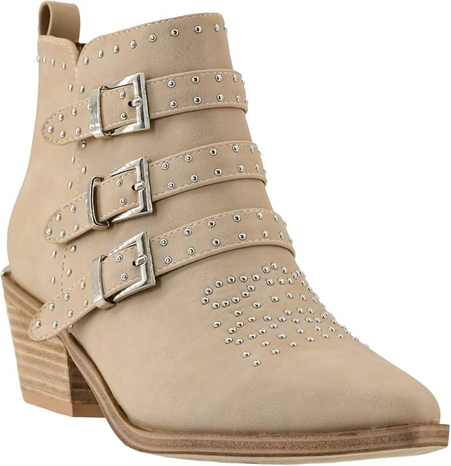 Женские потрясающие ботильоны песочного цвета Corkys Footwear, цвет sand — фото 3